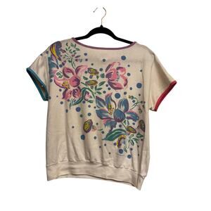 Vintage 1992 Bramble Lane Mayfair Industries Floral  Shirt